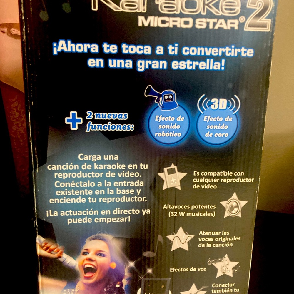 NIB Karaoke Machine - Picture 3 of 4